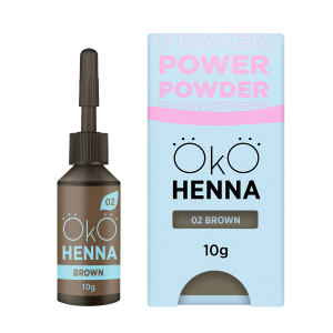 Henna OKO, 02 Brown, 10 g