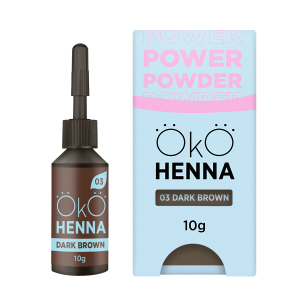 Henna OKO, 03 Dark Brown, 10 g