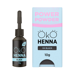 Henna OKO, 04 Black, 10 g